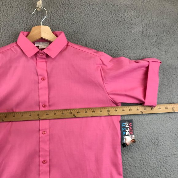 New vintage 70s High Style button up short sleeve shirt size 10 - Picture 5 of 7